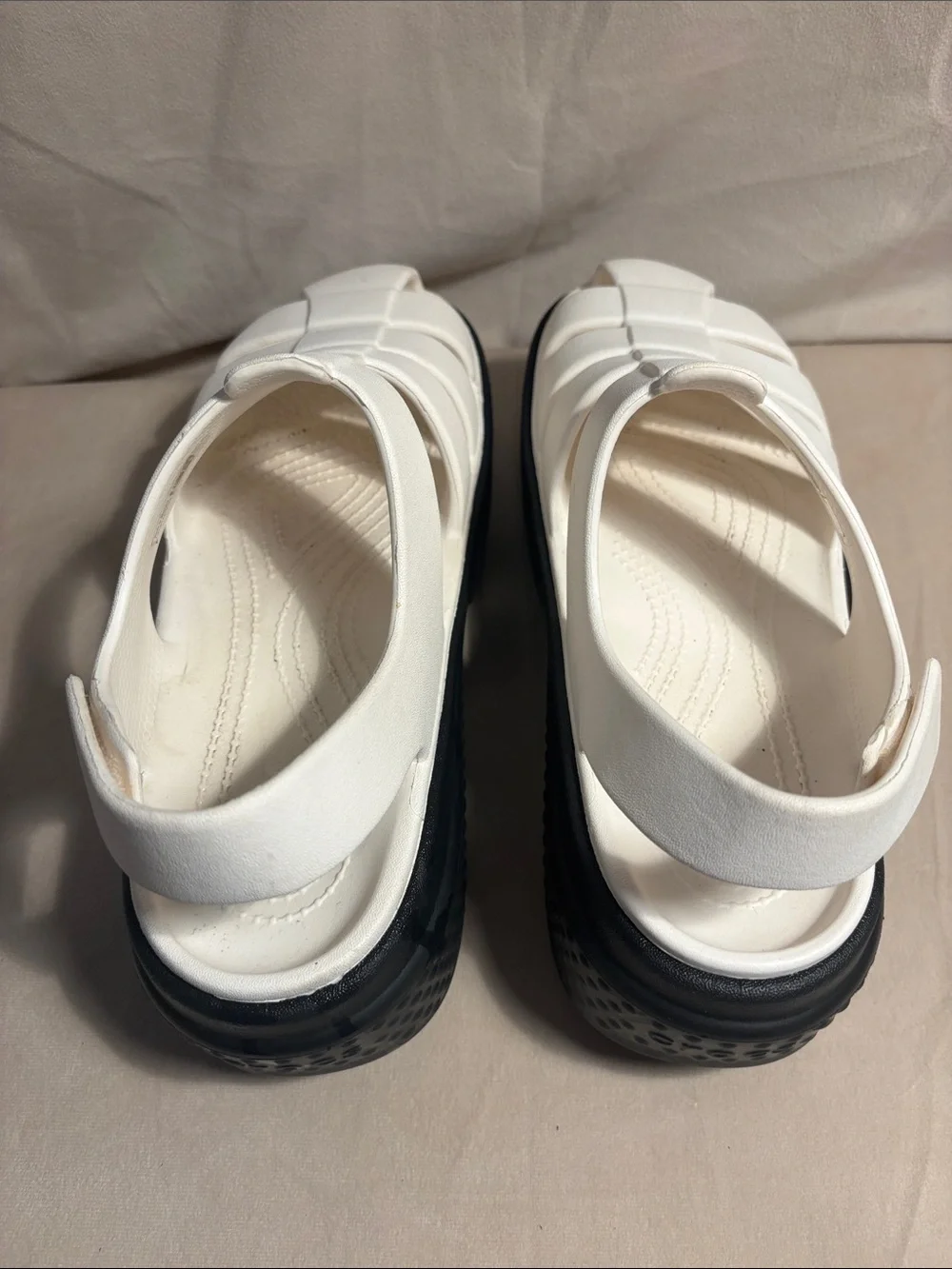 CROCS chunky platform